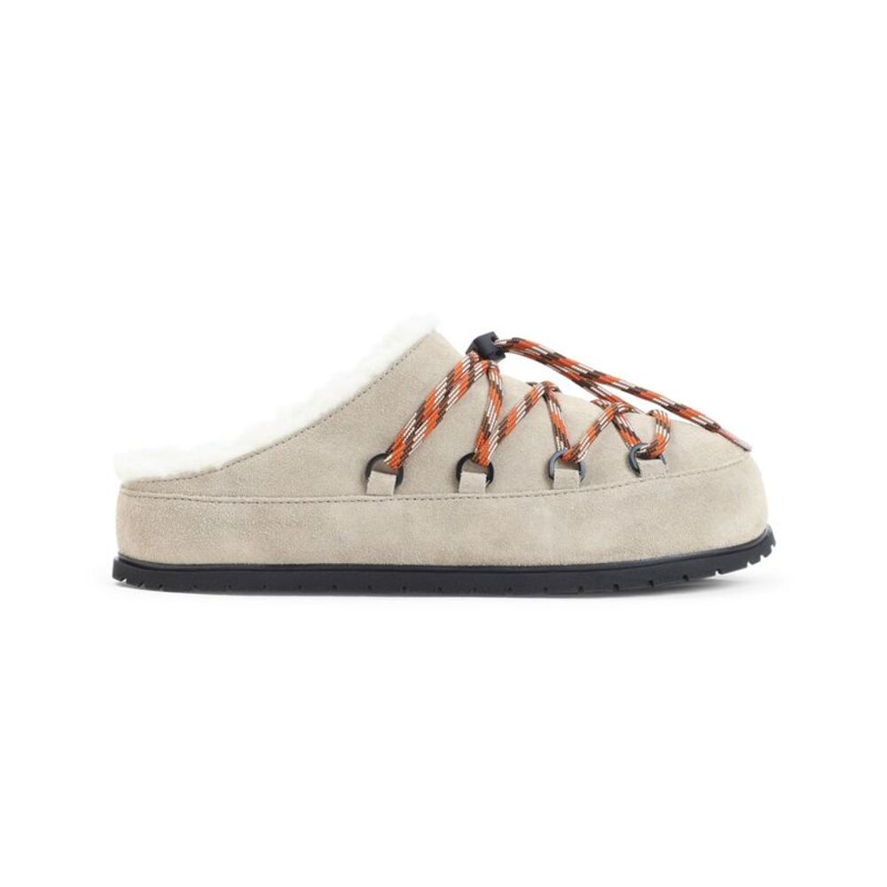 Prada Shearling-Lined Mules Women